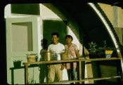 Saipan 1956 Collection, No. 47 Couple Outside Their Porch